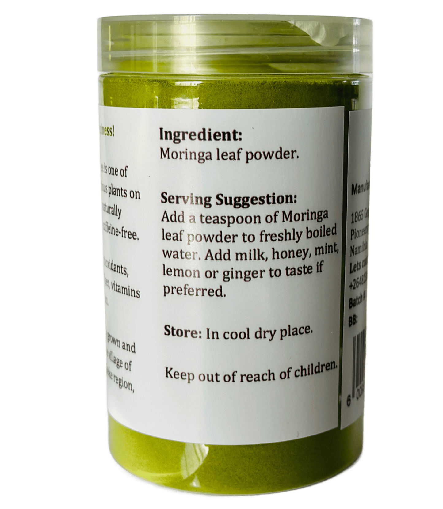 CAFFEINE-FREE MORNING BREW ~ MORINGA LEAF